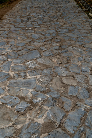 Image of gray stone concrete floor