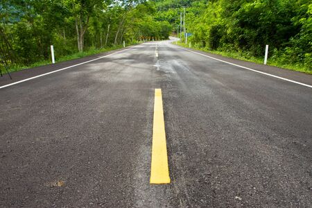 Countryside roadの写真素材