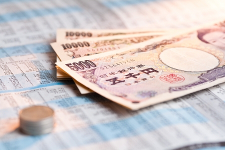 Yen note, Japan bank noteの写真素材
