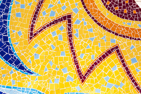Various color of ceramic backgrond