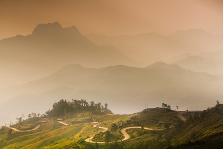 Phu tubburg mountain, Petchaboon, Northern of Thailand