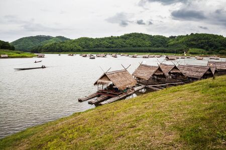 Huay Krating at Leoi, lake in northeast of Thailandの写真素材