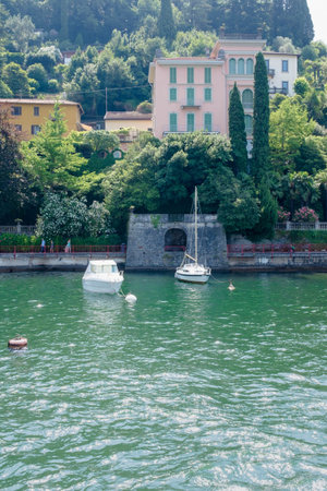 Waterfront home around Varenna pier, Italy