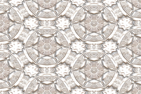 fancy engraved porcelain pattern