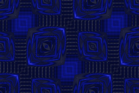 fractal flake fancy pattern design