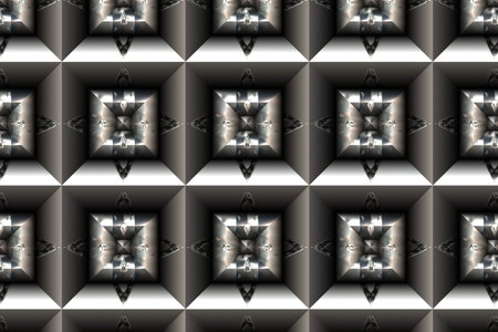 decorative metal tile pattern designの写真素材