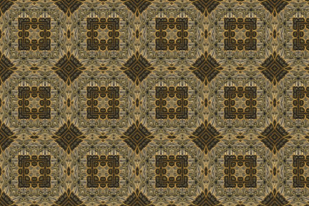 Arabic tile design for wall