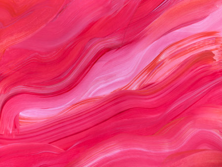 Pink abstract background. Acrylic painting. Digital art. 3d rendering.の写真素材