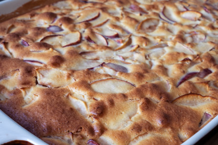 Delicious Apple pie. concept-autumn harvest cooking Apple dishes, pies, ealthy food, food concept.の写真素材