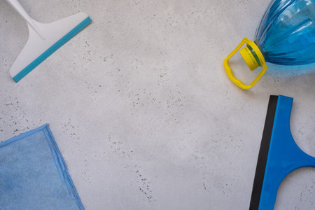 FlyLady vodosgon and a rag for washing Windows without streaks from microfiber, liquid for washing...