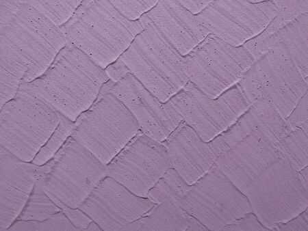 lilac pastel texture wall background abstract. texture of the wall, wall of purple color, wallpaper of lilac color, wall painting closeの写真素材