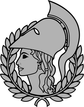 athena. second variant. illustrationのイラスト素材