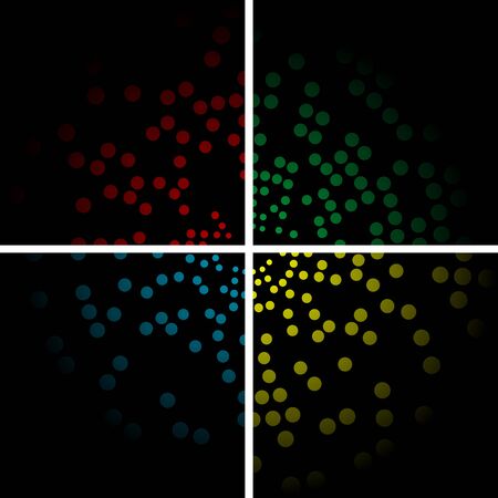 Set of abstract backgrounds. vector illustration for designのイラスト素材