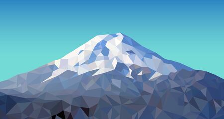 A Fuji mountainのイラスト素材
