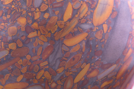 macro photo of the texture of colored semi-precious stonesの写真素材
