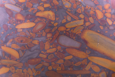 macro photo of the texture of colored semi-precious stonesの写真素材