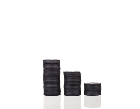 Chip  isolated on white background.の写真素材