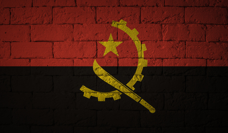 Flag with original proportionsの写真素材