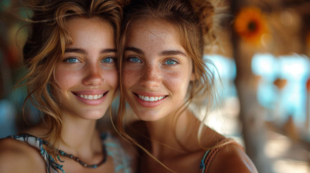 Mother's Day. diverse ways in which Mother's Day is celebrated around the world, highlighting the common thread of love and appreciation for mothers.の素材