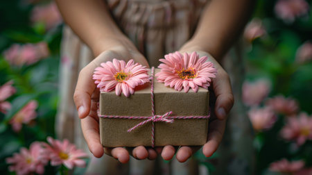 Mothers Day. Children and loved ones prepare personalized gifts, heartfelt cards, and creative surprises to express their love and appreciation for their mothers.の素材