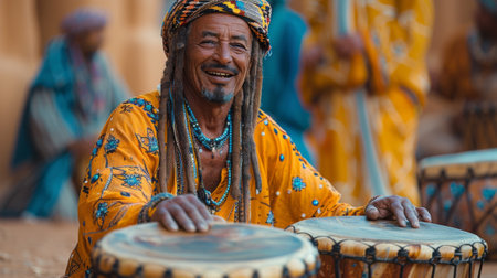 Timkadin Festival (Morocco). enduring spirit of Berber culture, its connection to the land, and the joyful celebration of the Timkadin Festival.の素材