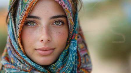 Timkadin Festival (Morocco). young traveler who stumbled upon the Timkadin Festival and is captivated by vibrant energy, cultural richness, and warm hospitality of the Berber people.の素材