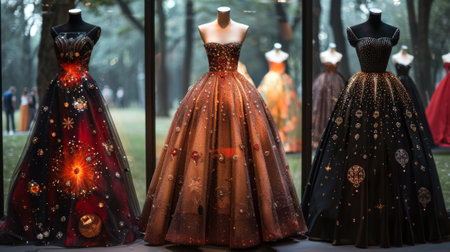 Krakow Live Festival (Poland). fashion collection inspired by elegance, sophistication, and cultural richness of the event.の素材