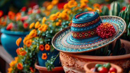 Hispanic Heritage Month Capture the diversity of Hispanic cultures from across the Americas, including Mexican, Central American, South American, and Caribbean traditionsの素材