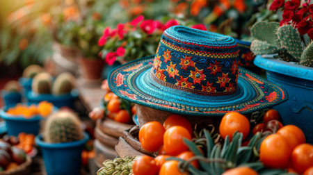 Hispanic Heritage Month Capture the diversity of Hispanic cultures from across the Americas, including Mexican, Central American, South American, and Caribbean traditionsの素材