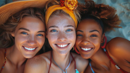 Friendship Day, a worldwide celebration of human connection. Capture the unique cultural elements and traditions that shape friendships in different parts of the world.の素材