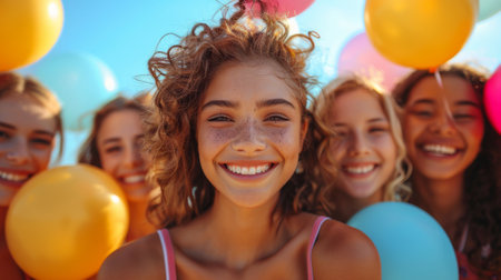 Friendship Day, a worldwide celebration of human connection. Consider adding a touch of humor or lightheartedness to reflect the playful and fun aspect of friendship.の素材