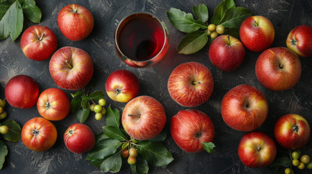 Embark on tasting journey through diverse styles of cider, from dry and tannic to sweet and sparkling. Discover influence of apple varieties, fermentation techniquesの素材