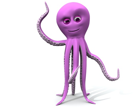 Octopus greetsの写真素材