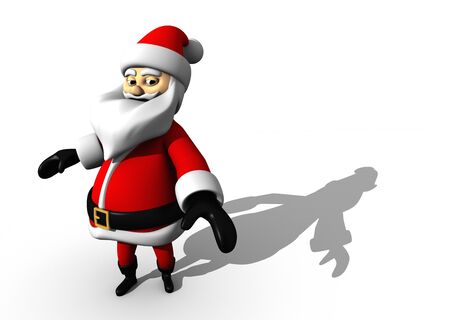 Santa Claus isolatedの写真素材