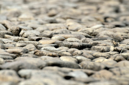 Selective focus to the nature stone