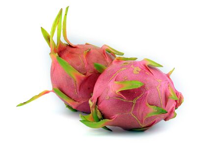 Exotic Thai Fruit ripe dragon fruits Geow Mangon の写真素材