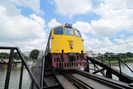 Trains on the River Kwaiのeditorial素材