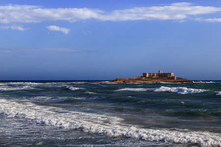 ISLAND IN THE MEDITERRANEAN SEAの写真素材