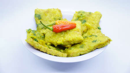 Mendoan may be a sort of browned nourishment that comes from the residency of Banyumas, Central Java, Indonesia.の写真素材