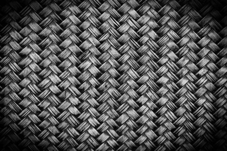 handcraft weave texture natural wickerの写真素材