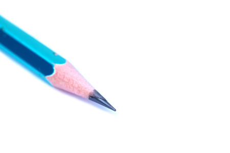 Close up wooden pencil on ring bound padの写真素材