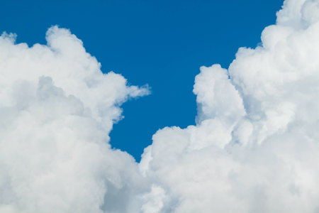 sky-clouds backgroundの写真素材