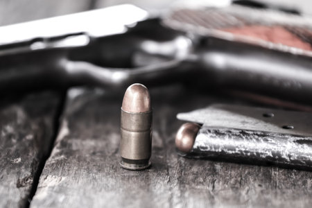 vintage handgun bullets