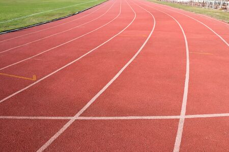 Running trackの写真素材