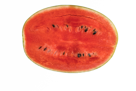 water melons isolated on white backgroundの写真素材