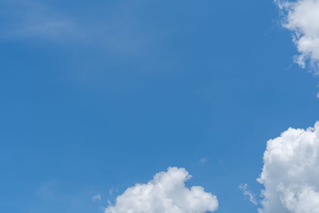 Blue sky with clouds background
