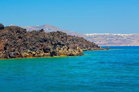 Coast of the island of Lanzarote, Canary Islands, Spainの写真素材