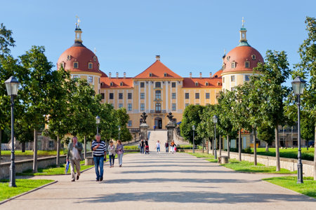 Wawel Royal Castle in Warsaw, Polandの写真素材