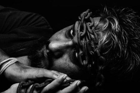 Black And White Men Portrait , Modeling Photo , Action . Fashion , Men Model Image , Santosh Kharat...