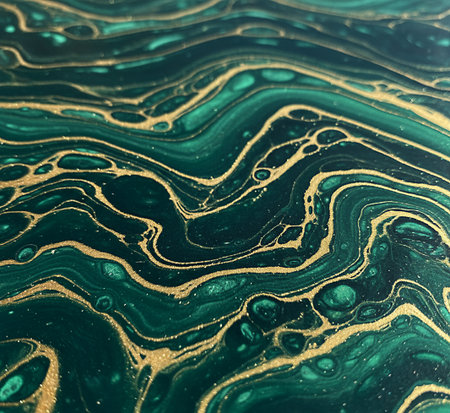 Marble abstract acrylic background. Marbling artwork texture. Agate ripple pattern. Gold powder.の素材